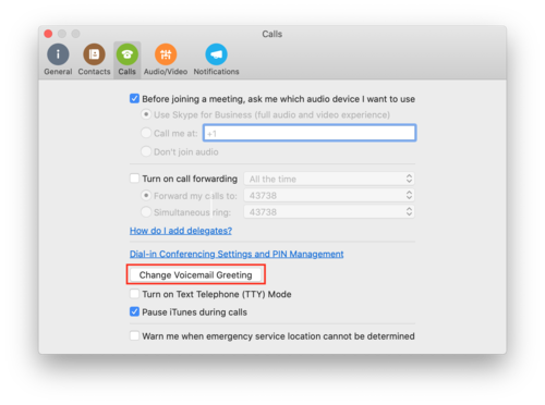 install skype for business extension on mac